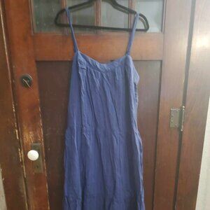 Knox Rose Navy Blue Country Cotton Dress